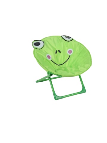 relaxdays Moonchair Kinder "Frosch" - (B)50 x (H)47 x (T)48 cm