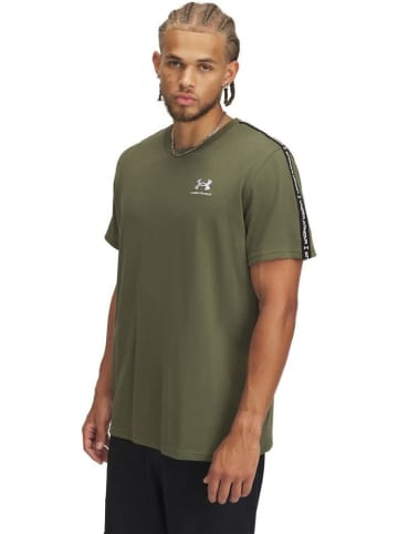 Under Armour Sportshirt "Icon Hwt Taping T-Shirt" in Grün