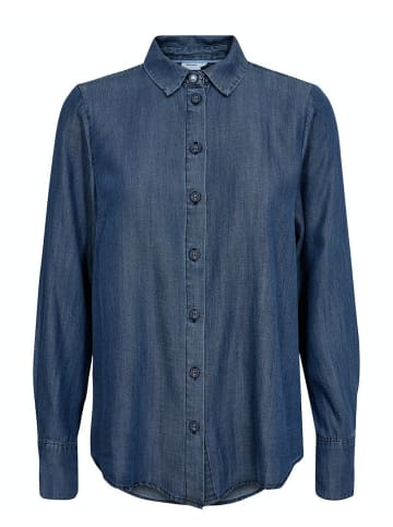 NÜMPH JeansHemd für Damen in blau