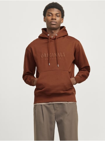 Jack & Jones Kapuzenpullover in Brandy Brown