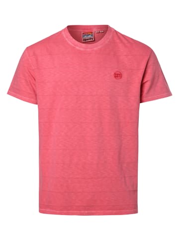 Superdry T-Shirt in himbeer