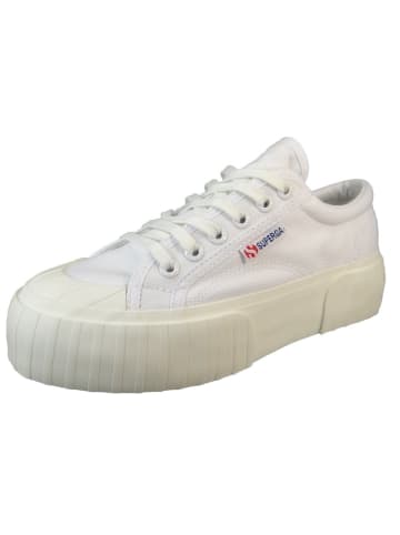 Superga Schnürschuhe in weiß