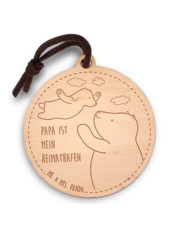 Mr. & Mrs. Panda Schlüsselanhänger Bär Papa ohne Spruch in Braun