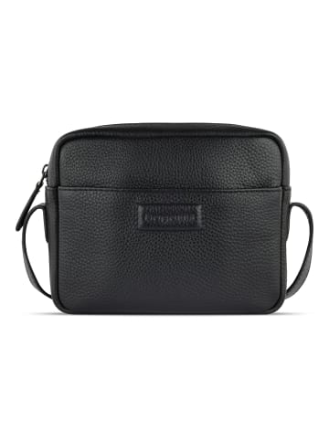 Bugatti Elsa Umhängetasche Leder 19 cm schwarz