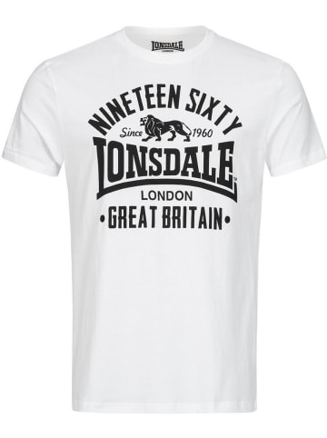 Lonsdale T-Shirt "Bylchau" in Weiß