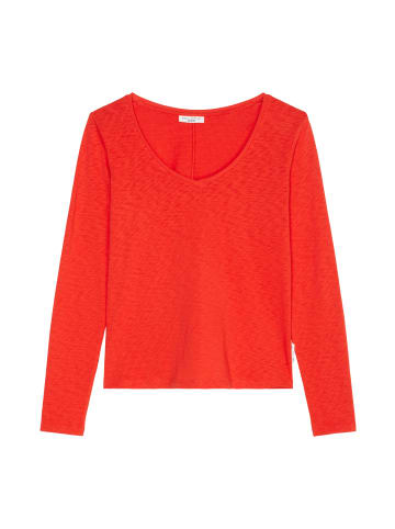 Marc O'Polo DENIM DfC Longsleeve regular in Vermillion Red