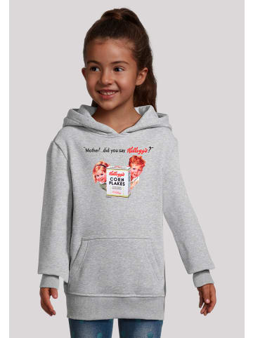 F4NT4STIC Hoodie Kellogg's Corn Flakes Vintage Kids Advert in grau meliert