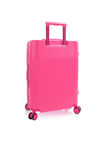 Heys HiLite 4 Rollen Trolley M 63.5 cm mit Dehnfalte flamingo pink