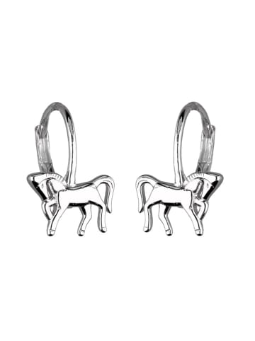 schmuck23 Silber-Ohrringe Pferd 0,7 cm x 0,8 cm