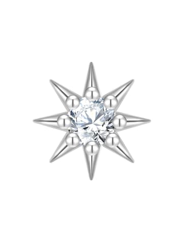Glanzstücke München Ohrringe Blume aus Sterling Silber mit Zirkonia in silber
