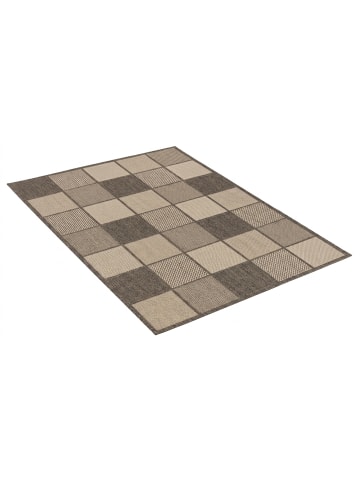 Arte Espina Kurzflor Teppich Splash 425 in braun - creme - rechteckig