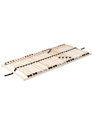 Beliani Lattenrahmen LIRY in Braun - (W) 89 x (H) 9 x (L) 195 cm