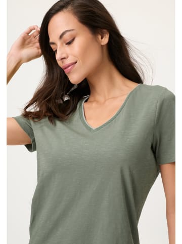Olsen T-Shirt Hannah in smaragd