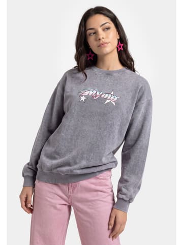 myMo Women Sweatshirt in Dark Grey