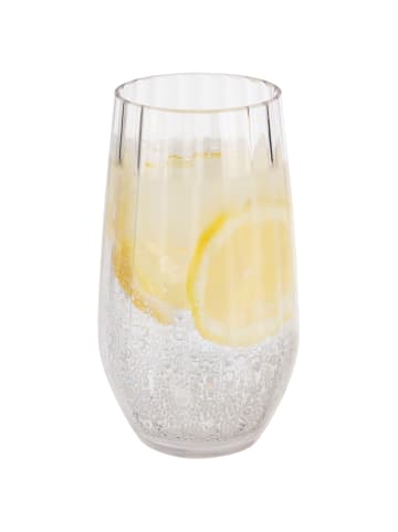 APS 12er Set Tritan-Trinkbecher in transparent, Ø 8 cm, H: 15 cm, 470 ml, Tritan