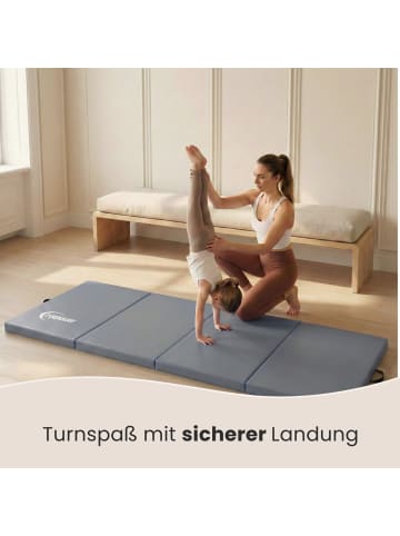 eyepower Weichbodenmatte Poseidon in grau