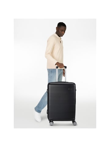 benzi 5330 4 Rollen Trolley M 65 cm in schwarz