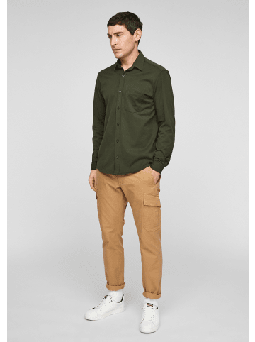 s.Oliver Hemd langarm in Olive