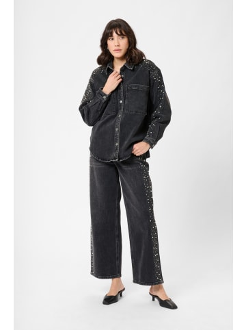 Kaffe Jeanshemd KApetra Tight fit in Grey vintage wash