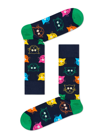 Happy Socks Socken 3-Pack Mixed Cat Socks Gift Set in multi_coloured