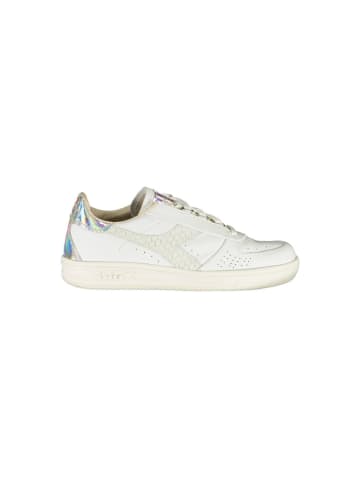 Diadora Weiße Leder-Sneaker