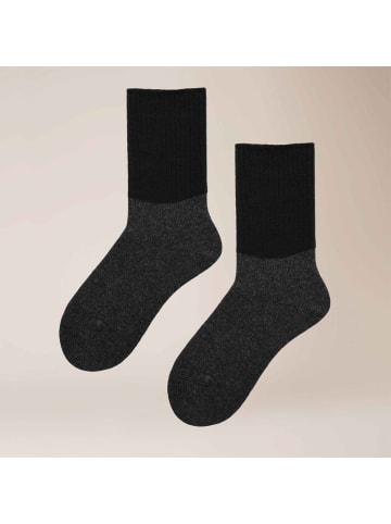 Kunert Socken Magical Touch weich in Black