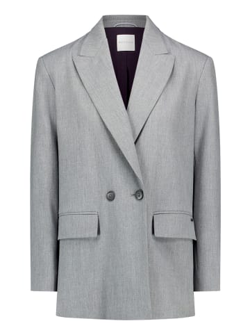 BETTY & CO Longblazer mit Taschen in Grey Melange