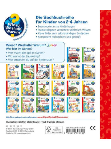 Ravensburger Wieso? Weshalb? Warum? junior, Band 49: Wer lebt im Garten?