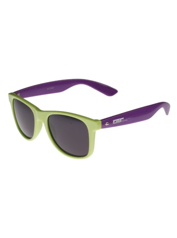 MSTRDS Sunglasses in limegreen/purple