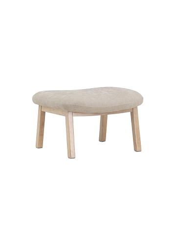 ebuy24 Pouf Rile Beige 70 x 60 cm