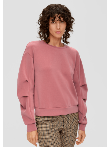 s.Oliver Sweatshirt langarm in Pink