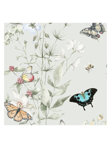 WALLPAPERS4BEGINNERS Tapete Schmetterling in Beige - (W) 200 × (L) 280 cm