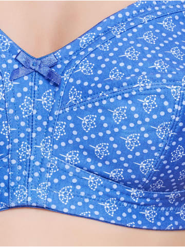 SUSA BH ohne Bügel Prints in blau-bedruckt