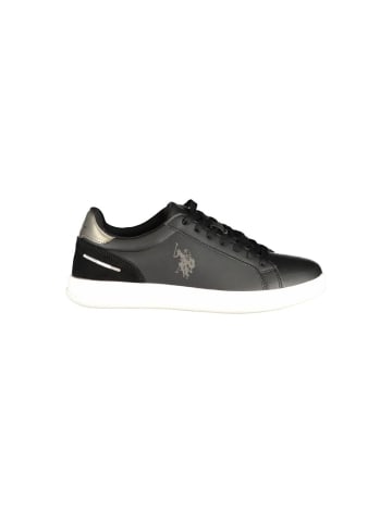 U.S. Polo Assn. Schwarz Damen Sneaker aus Polyurethan