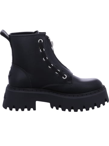 Buffalo Stiefel Aspen Front Zip in Schwarz