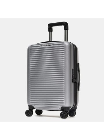 Mandarina Duck Tank Case 4 Rollen Kabinentrolley S 55 cm mit Dehnfalte grigio