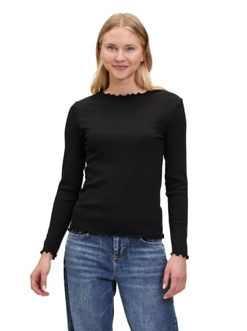 CARTOON Langarm-Shirt in Schwarz