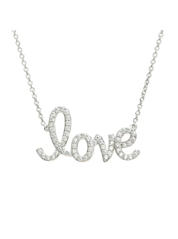 EYE CANDY Collier "LOVE" in Silber aus Sterling-Silber