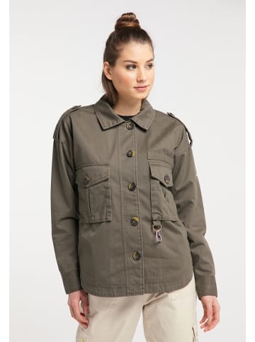 myMo Leichte Jacke in Militär Oliv