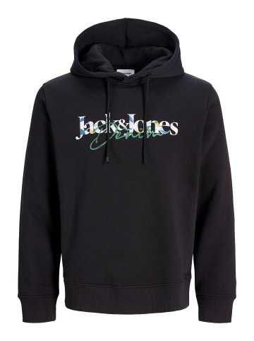 JACK & JONES PLUS Kapuzenpullover in Black