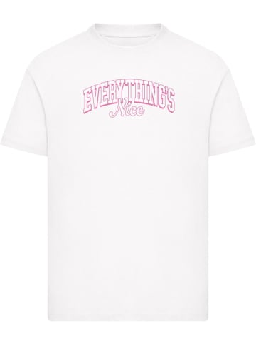 Mister Tee Shirt in Weiß