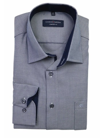 Venti Langarm FreizeitHemd für Herren in blau