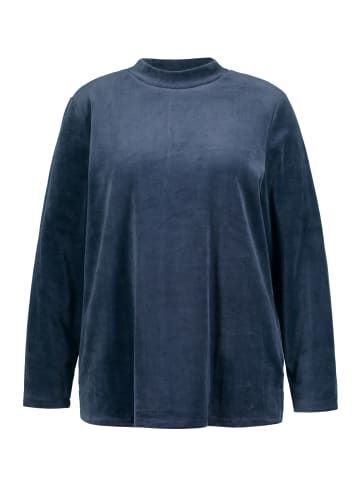 Ulla Popken Sweatshirt in steinblau
