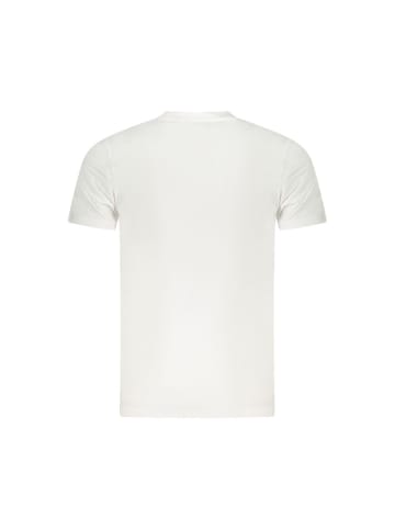 cavalli CLASS Weißes Baumwoll-T-Shirt