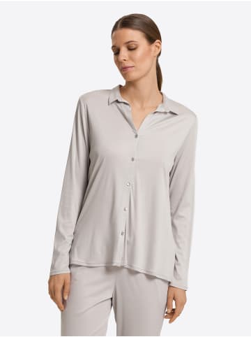 Hanro Longsleeve Grand Central in silver vapor