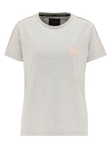 Carlo Colucci T-Shirt Castadelli in Grau Meliert