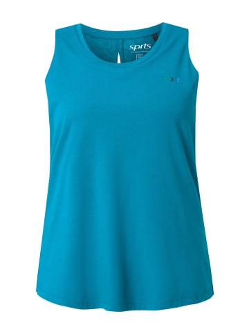 Ulla Popken Strick-Top in rauchblau