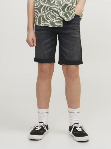 JACK & JONES Junior Jeans-Shorts in Black Denim