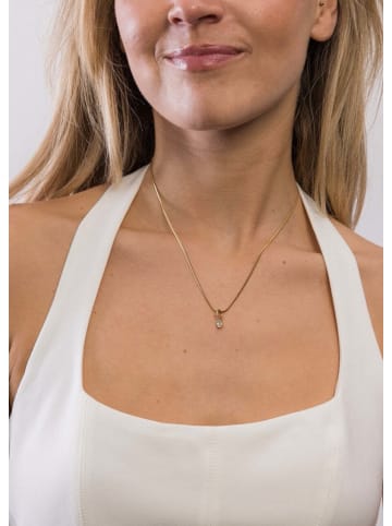 PURELEI Charm Geburtsstein Juni Mondstein Gold