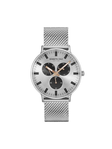 Kenneth Cole Quarzuhr KC14946014 in Silber